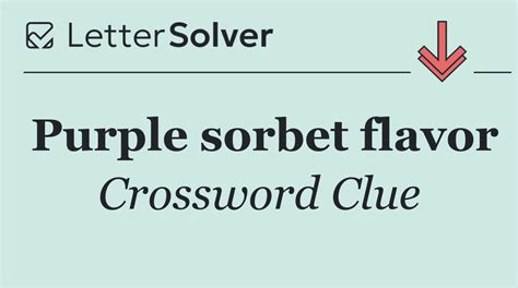 flavour crossword clue 5 letters.